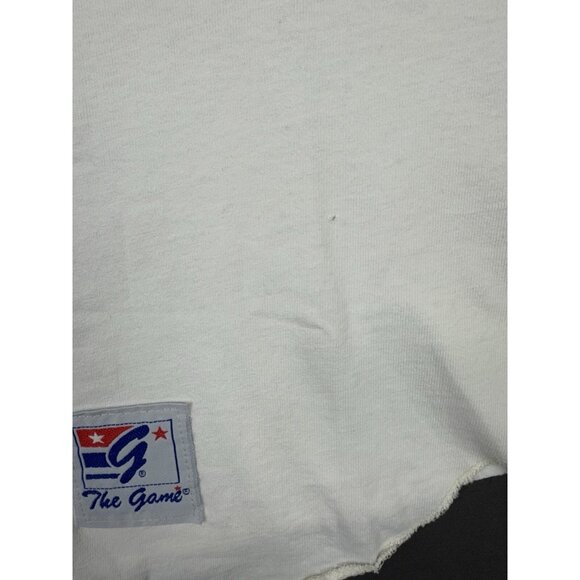 Vintage 90's The Game NCAA Notre Dame Fighting Irish Baseball Jersey Style Large - Picture 10 of 16